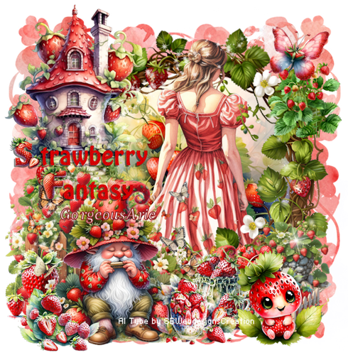 Straw Berry Fantasy T MM25 GA