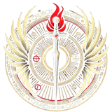 DALL E 2025 03 13 21.24.32 A fantasy religious symbol for the Church of the Cause. The symbol consis.png