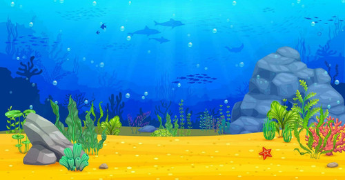 underwater sea landscape arcade game ocean level vector.jpg