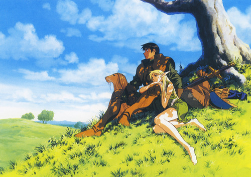  deedlit and parn record of lodoss war drawn by yuuki nobuteru 30071301047f21ecd4febcfcfab03f52.jpg