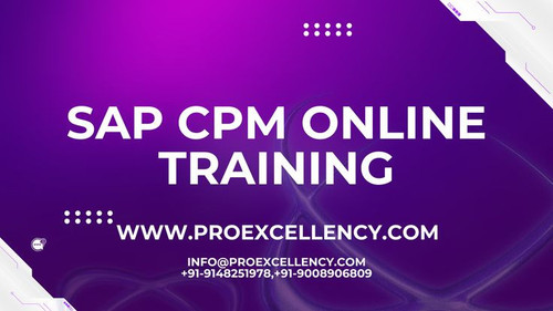 SAP CPM Online Training – Proexcellency, Bangalore, India.jpg