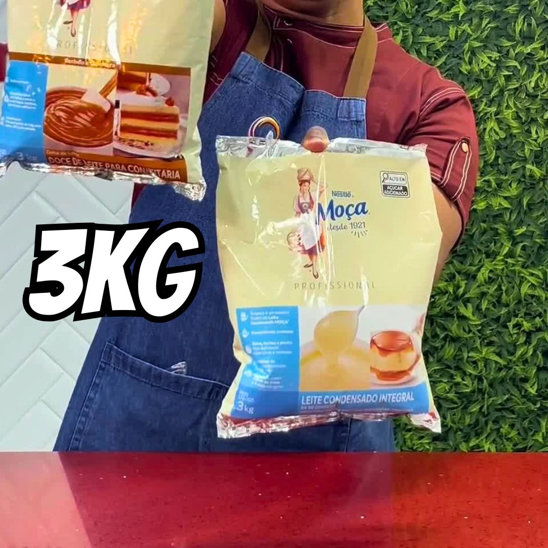 Leite Condensado MOÇA 3kg