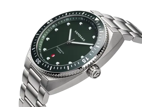 Tiefsee Harmonie Gruen Stahlband