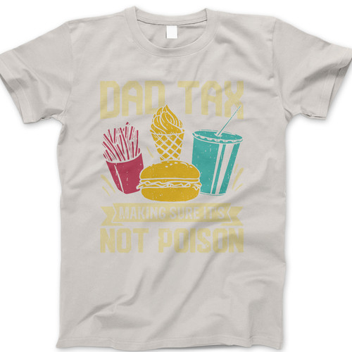 Photograph of four blank t-shirts greys beige and army green. Clipping path included. Ready for your.jpg