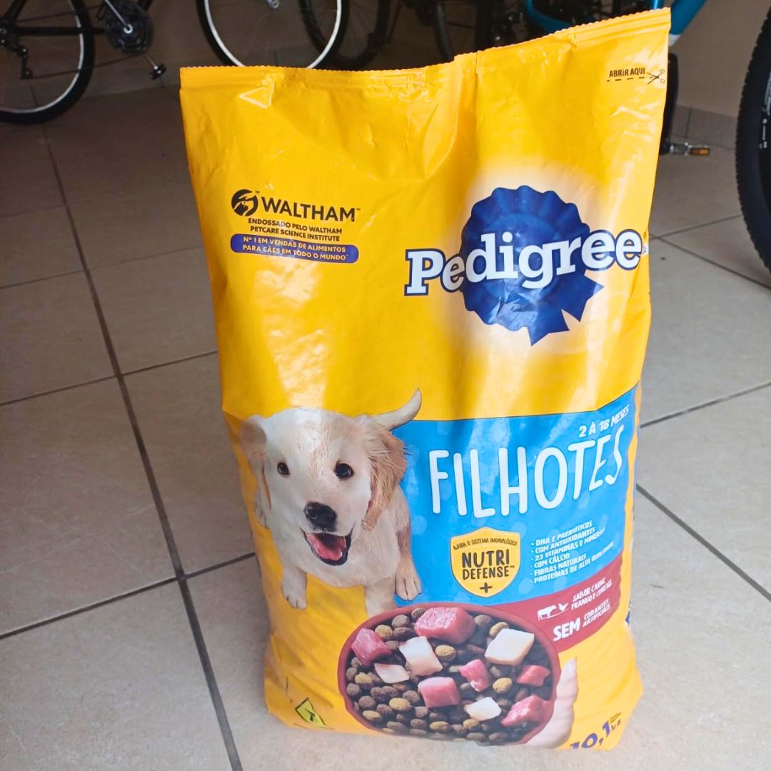 PEDIGREE Ração Pedigree Para Cães Filhotes Raças Médias E Grandes 10 1 Kg PEDIGREE Ração Pedigree Para Cães Filhotes Raças Médias E Grandes 10 1 Kg