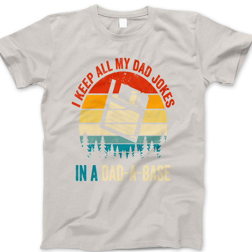 Photograph of four blank t-shirts greys beige and army green. Clipping path included. Ready for your.jpg
