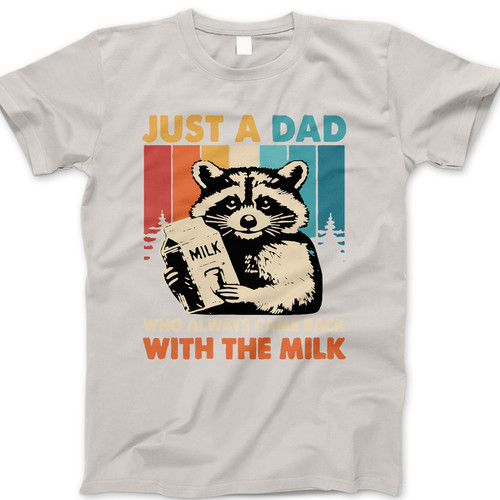 Photograph of four blank t-shirts greys beige and army green. Clipping path included. Ready for your.jpg