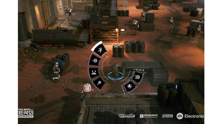 A screenshot from Star Wars Zero Company.