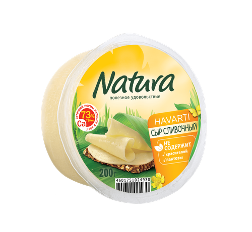 4601751024930 СЫР NATURA СЛИВОЧНЫЙ 45% 200 Г.png