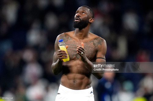 Antonio Rudiger of Real Madrid CF during the UEFA Champions League match, Quarter-finals, second leg.jpg