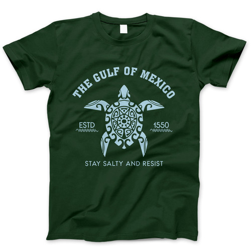 Photograph of four blank t-shirts greys beige and army green. Clipping path included. Ready for your.jpg