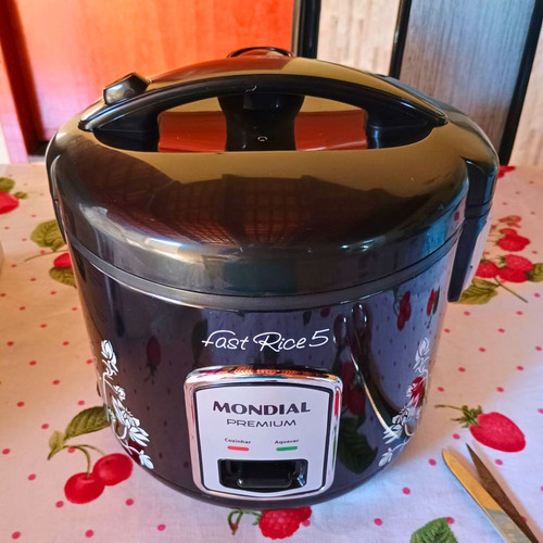 Panela De Arroz Fast Rice 5 Premium, Mondial, Preto, 400W, 110V NPE 08 5X.jpg