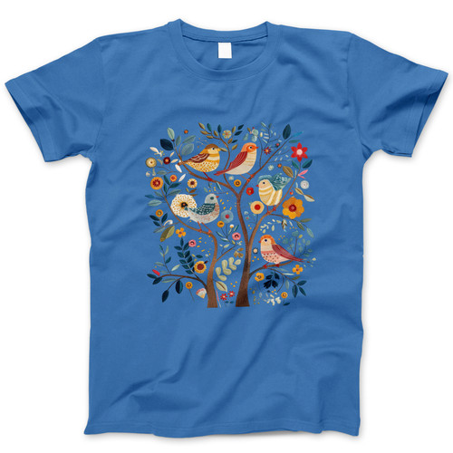 Photograph of four blank t-shirts greys beige and army green. Clipping path included. Ready for your.jpg