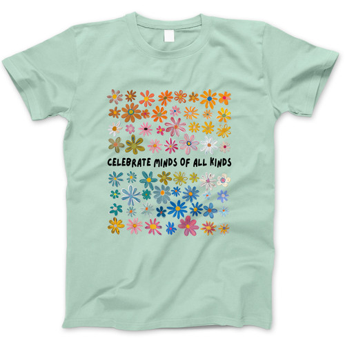 Photograph of four blank t-shirts greys beige and army green. Clipping path included. Ready for your.jpg