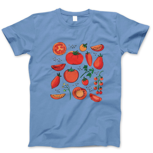 Photograph of four blank t-shirts greys beige and army green. Clipping path included. Ready for your.jpg