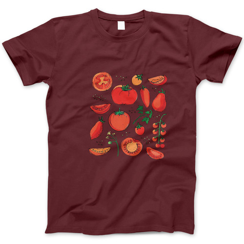 Photograph of four blank t-shirts greys beige and army green. Clipping path included. Ready for your.jpg