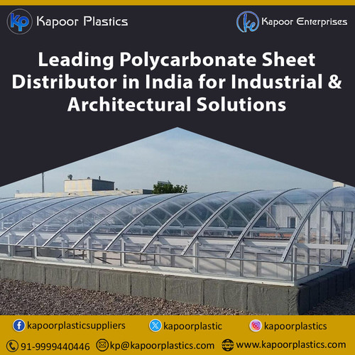 Kapoor Plastics stands out as a leading polycarbonate sheet distributor. Their Lexan solid sheets are used across industries for roofing, partitioning, and machine protection. Get consistent quality and expert assistance with every order.

https://www.kapoorplastics.com/lexan-solid-polycarbonate-sheet.php

#polycarbonatesheetdistributor