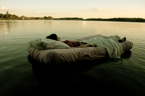 A Bed On The Lake