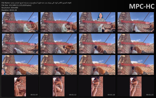 الفيديو الكامل للواد اللى بينيك بنت عمه فوق السطح وبنت بتسلمه لحمها علشان بتحبه