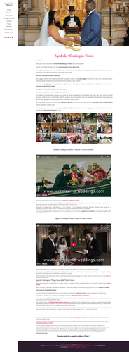 Symbolic Wedding in Venice