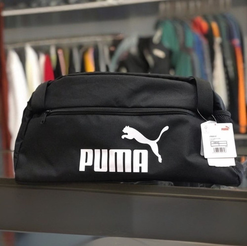 Bolsa Feminina Phase Small Sports Alça Ajustável preta Puma.jpg
