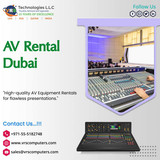 Find the Best Audio Visual Rental Solutions Near Dubai