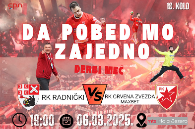 Derbi sa crveno-belima za overu plej ofa!