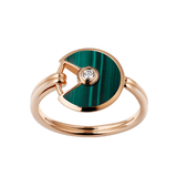 cartier amulette de cartier ring xs model malachite b4217600 864