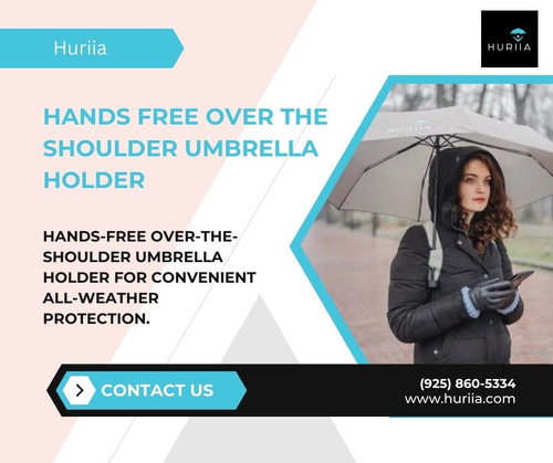 Hands-Free Over Shoulder Umbrella Holder to Stay Dry Easily.jpg