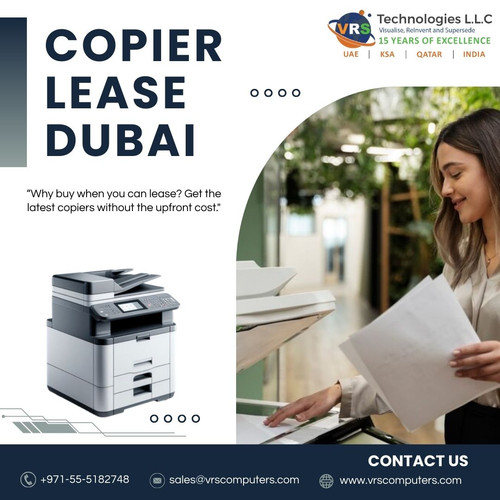 Looking for an affordable smart Copier Lease Dubai? VRS Technologies LLC offers top-quality copier lease solutions that fit your budget and business needs. Whether you're a startup or a large company, our advanced copiers can help improve your workflow. Call us at +971-55-5182748 to hire copier in UAE.

Visit: https://www.vrscomputers.com/computer-rentals/printer-rentals-in-dubai/