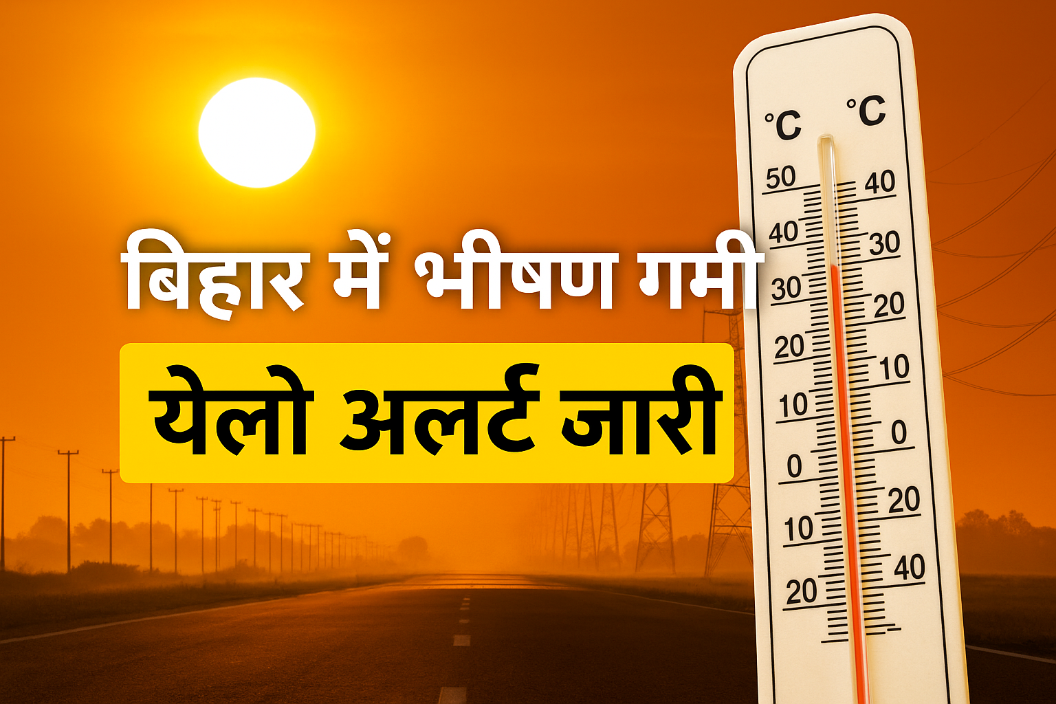 बिहार में गर्मी का कहर: 40°C के पार तापमान, हीटवेव पर येलो अलर्ट | Harvkat News