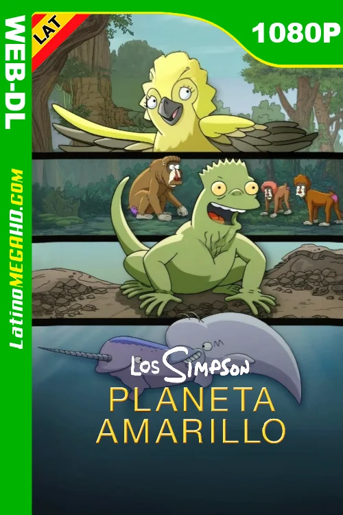 Los Simpson: Planeta Amarillo (2025) Latino HD WEB-DL 1080P