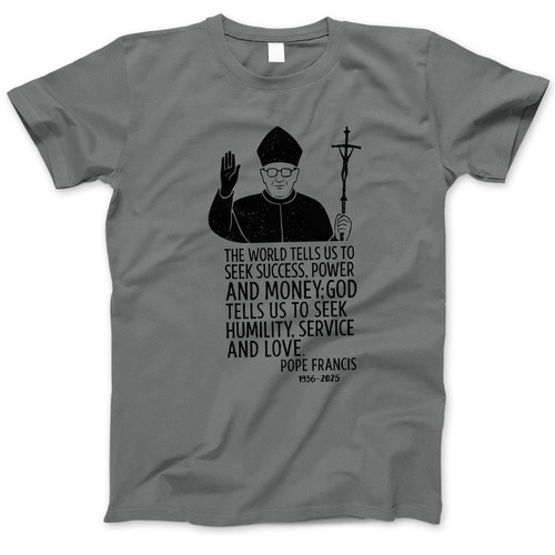 Photograph of four blank t-shirts greys beige and army green. Clipping path included. Ready for your.jpg