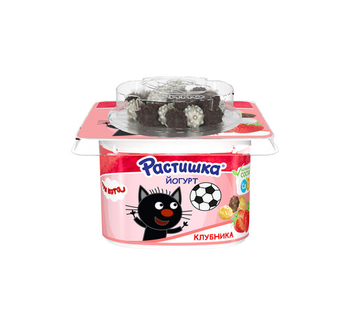 4600605023044 ЙОГУРТ РАСТИШКА КЛУБНИКАДРАЖЕ В БЕЛОМ ШОКОЛАДЕ 3% 115 Г.jpg