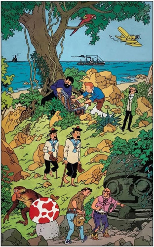 Tintin and various scenes IMG 9828.jpg