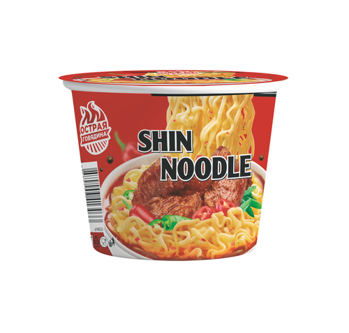 4870209413033 ЛАПША SHIN NOODLE СО ВКУСОМ ОСТРОЙ ГОВЯДИНЫ 100 Г ВЕДРО.png
