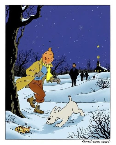Tintin and snowy in the snow IMG 9851.jpg