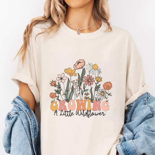101. Mockup t shirt MK 1Mockup 2A little wildflowers Black.jpg