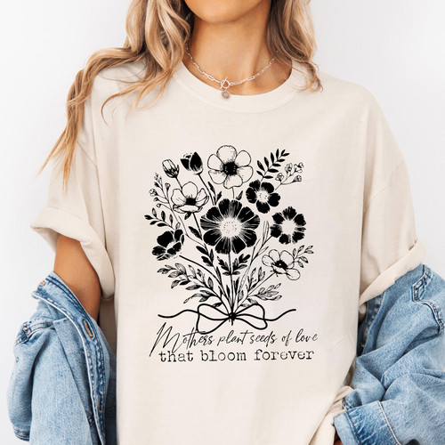 101. Mockup t shirt MK 1Mockup 2Wildflower Mothers Black.jpg