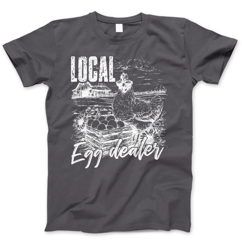 Photograph of four blank t-shirts greys beige and army green. Clipping path included. Ready for your.jpg