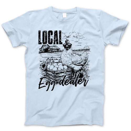 Photograph of four blank t-shirts greys beige and army green. Clipping path included. Ready for your.jpg