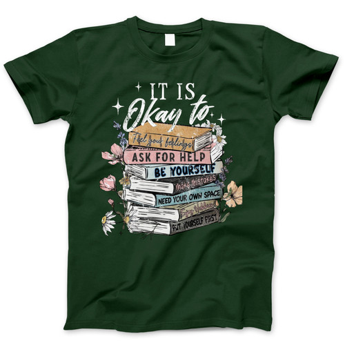 Photograph of four blank t-shirts greys beige and army green. Clipping path included. Ready for your.jpg