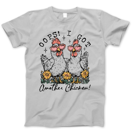 Photograph of four blank t-shirts greys beige and army green. Clipping path included. Ready for your.jpg