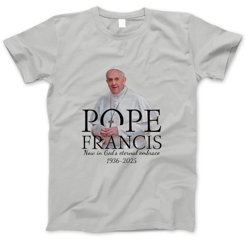 Photograph of four blank t-shirts greys beige and army green. Clipping path included. Ready for your.jpg