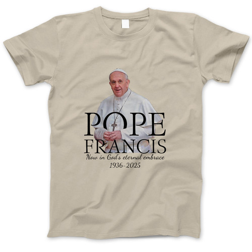 Photograph of four blank t-shirts greys beige and army green. Clipping path included. Ready for your.jpg