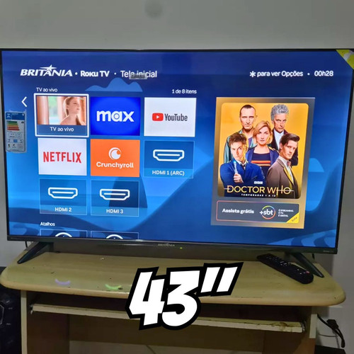 Britânia Btv43va4regb Roku Tv Led Dolby Audio.jpg