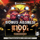 BONUS ABSENSI 100K