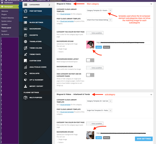 Screenshot 2025 02 22 at 10 53 41 Theme panel ‹ KarriereMarshal — WordPress