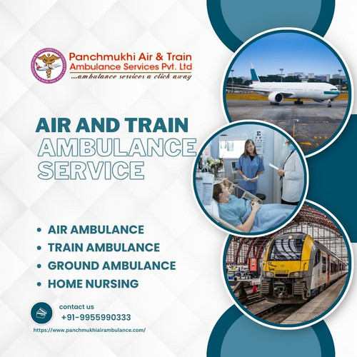 Use Panchmukhi Air and Train Ambulance Services in Surat with Medical Facilities.jpg