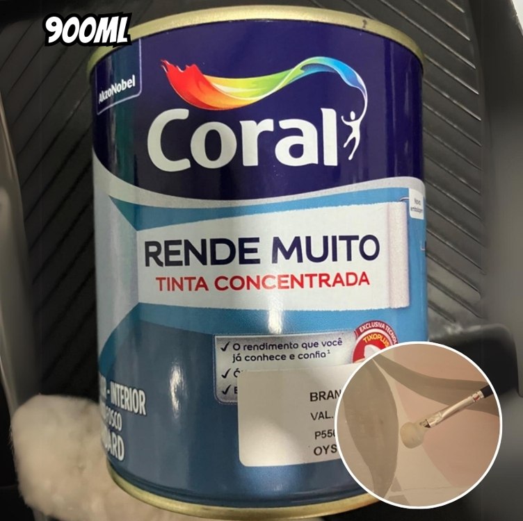 RENDE MUITO BRANCO GELO 900ML – CORAL